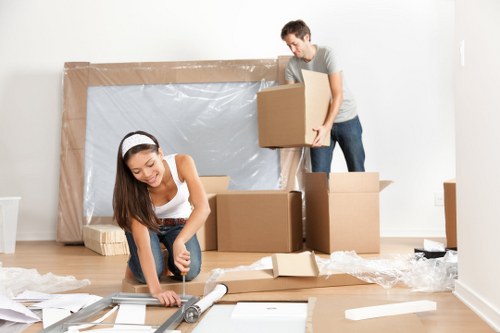 Local removal team planning a move in Highbury with residential street access considerations