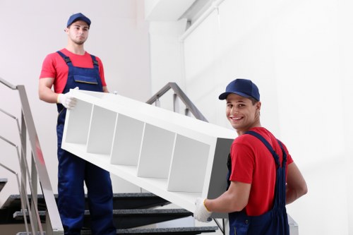 Local business removals planning for access and parking in Highbury