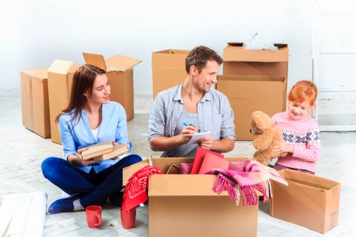 Local office movers handling a business move in Highbury
