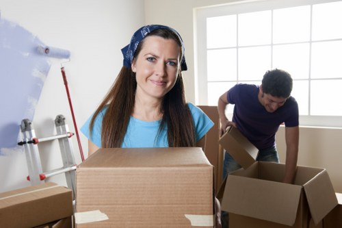 Professional packing support for a Highbury home move