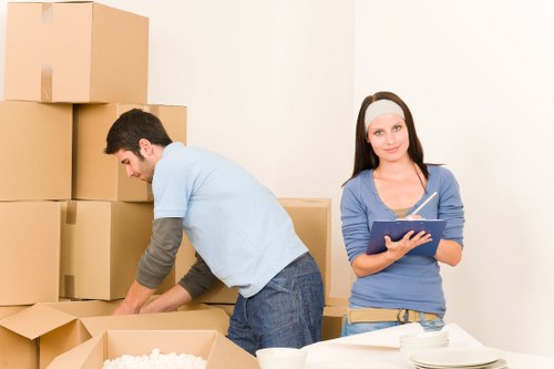Local removals service supporting a house move in Highbury